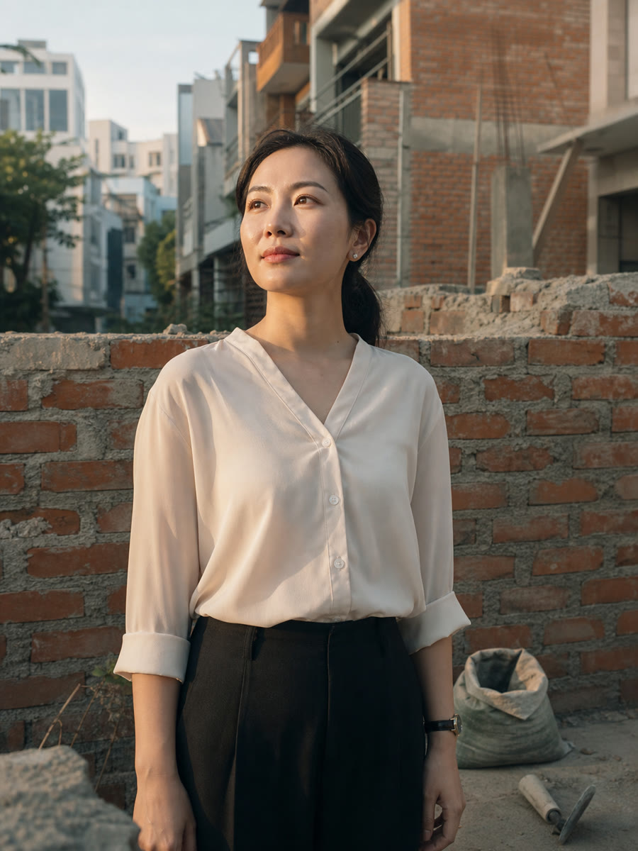 Hàng Xóm Xây Tường Lấn Đất Nhà Tôi Rồi Thách Kiện: "Nhà Mày Nghèo Thì Đi Mà Kiện" — Đến Khi Cán Bộ Địa Chính Mở Cuốn Sổ Đỏ Gốc Trong Két Nhà Tôi, Cả Xóm Chết Lặng