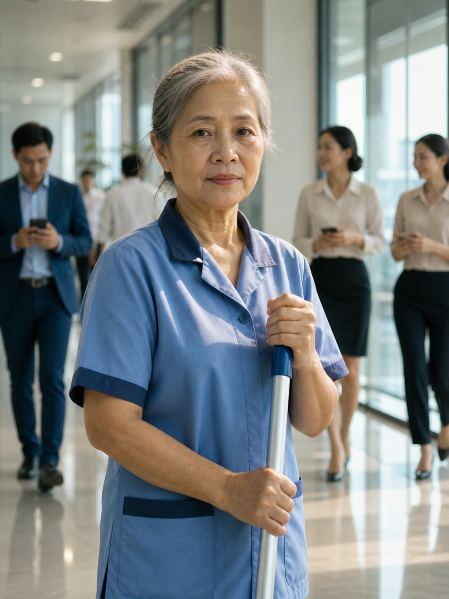Cả Tầng Văn Phòng Khinh Bà Lao Công Già, Sai Bà Đủ Việc Rồi Quỵt Cả Lời Cảm Ơn — Riêng Tôi Mời Bà Bữa Cơm Trưa. Đến Ngày Đại Hội Cổ Đông, Bà Cởi Áo Bảo Hộ Bước Lên Ghế Chủ Tọa, Cả Phòng Chết Lặng
