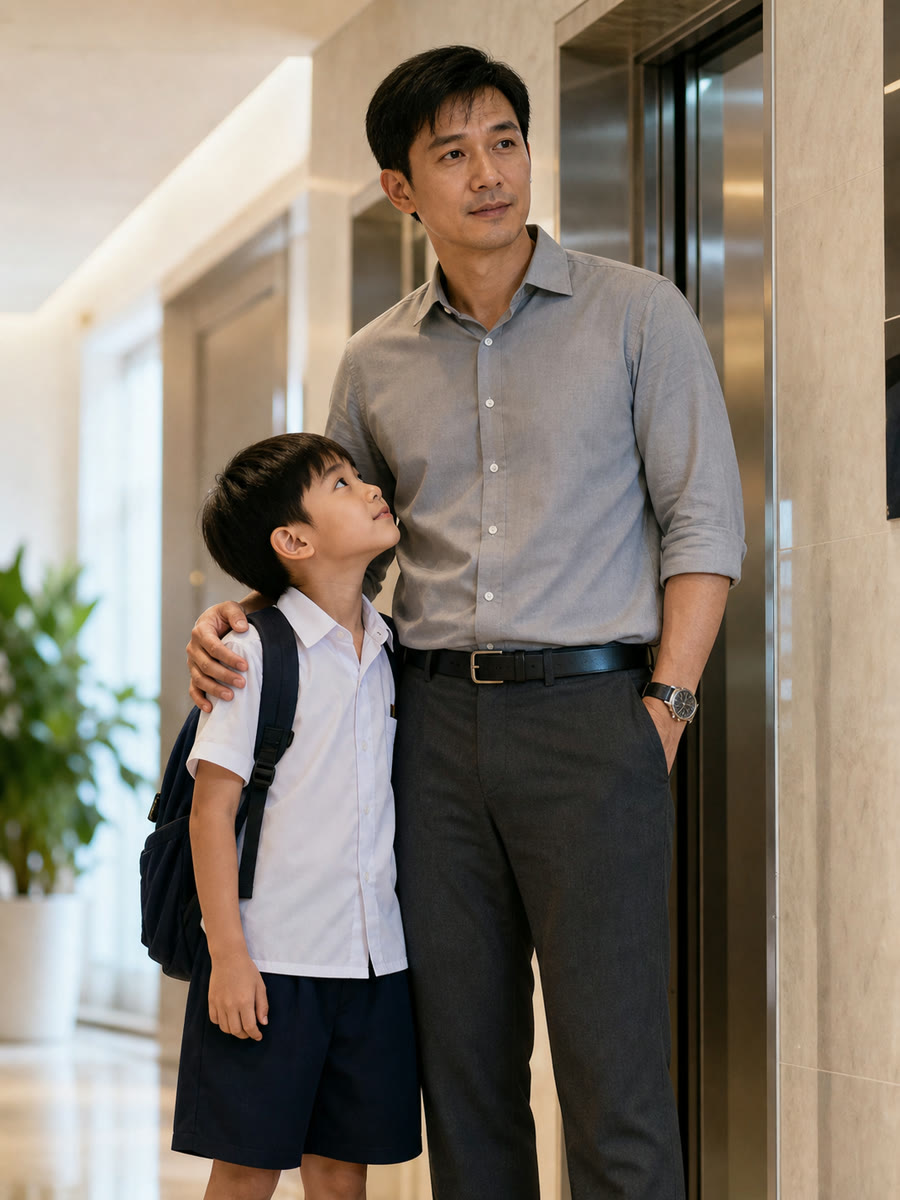 Cả Chung Cư Kiến Nghị Đuổi Hai Cha Con "Vô Phúc" Ra Khỏi Tòa Nhà — Cho Đến Đêm Mất Điện Định Mệnh, Người Bố "Thất Bại" Ấy Mới Lộ Ra Là Ai