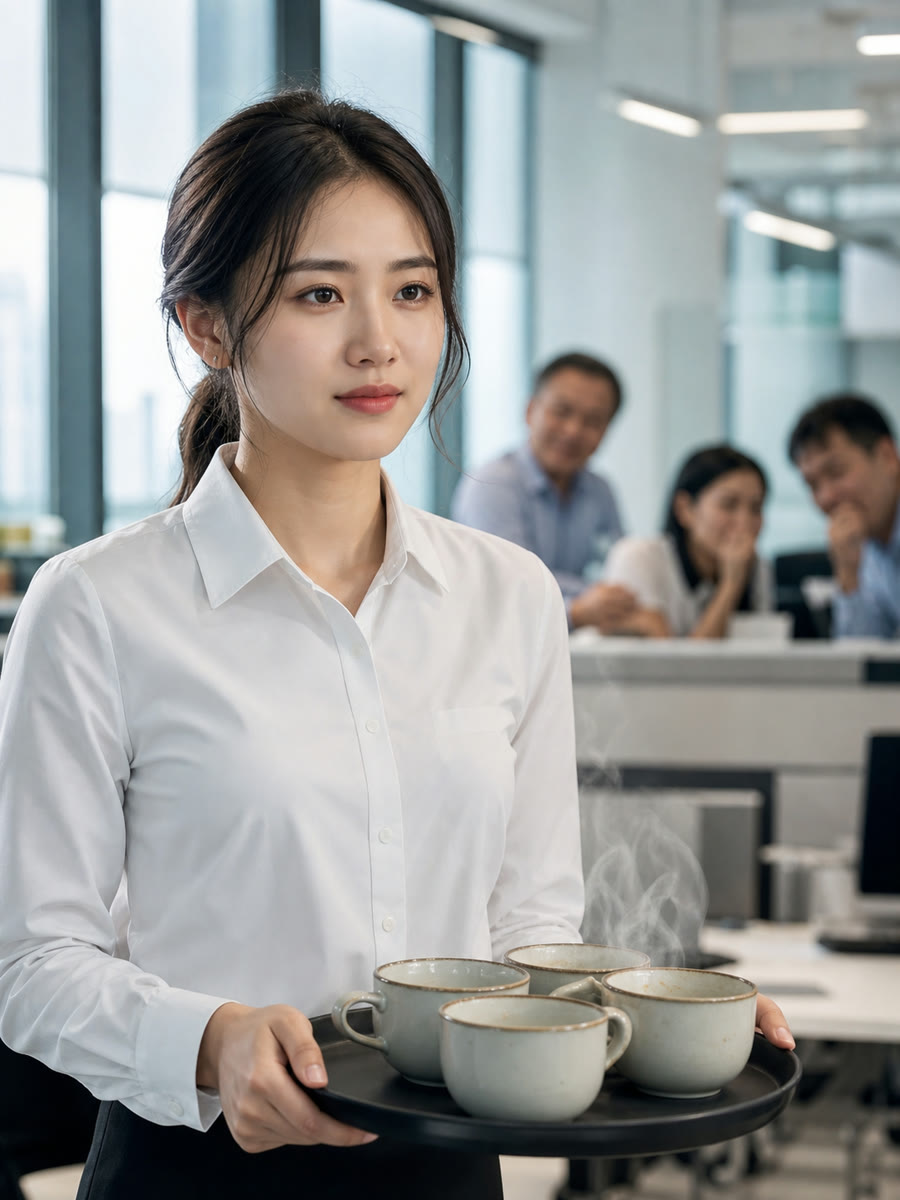 Ngày Đầu Vào Công Ty, Cả Phòng Coi Tôi Là Con Ngốc Sai Vặt — Bắt Pha Trà, Photo Giấy, Mua Cơm Cho Cả Nhóm. Đến Sáng Thứ Hai, Chủ Tịch Bước Vào Phòng Họp Gọi Đúng Tên Tôi Trước Mặt Tất Cả