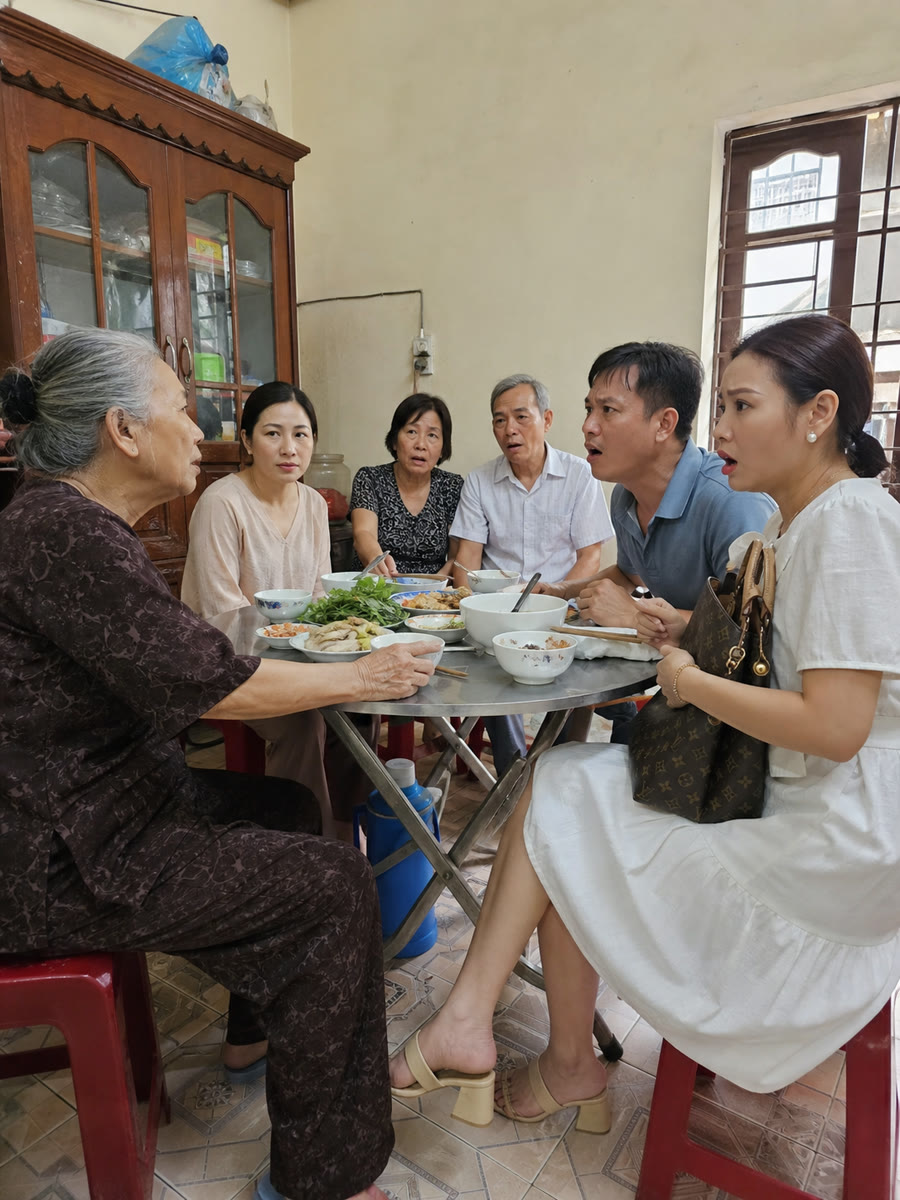 Chồng dẫn nhân tình về giữa bữa cơm, tuyên bố ly hôn để tôi "ra đi tay trắng vì tám năm ăn bám" — mẹ chồng tôi chỉ xin nói đúng một chuyện
